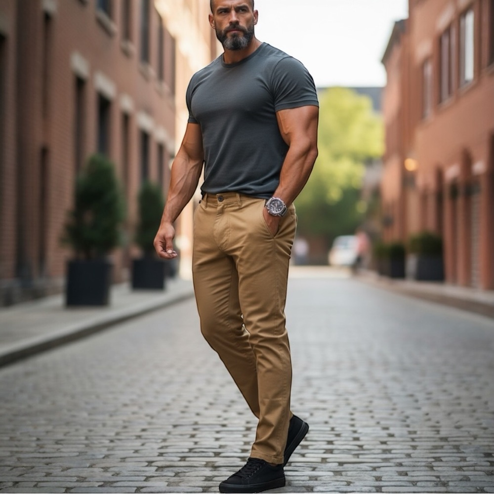 Ralph Lauren Men's Khaki Chinos